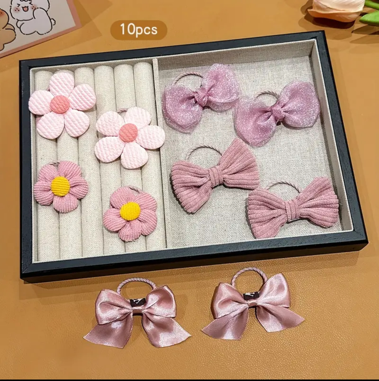 IMG_7910 Hair Bow Set (10pcs) - Image 2