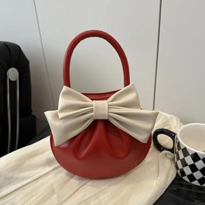 Red Bow Handbag