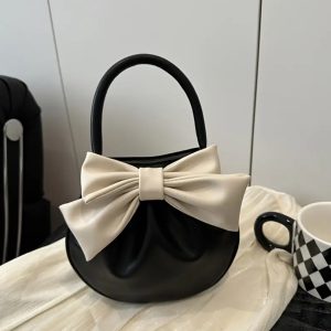 Black Bow Handbag